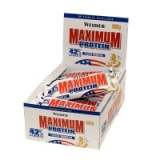 Weider Maximum Protein Bar 42% - 16 Riegel � 100g
